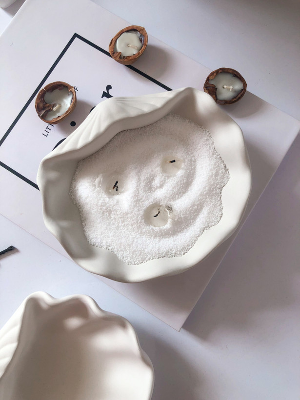 صدف دریایی دکوراتیو بتنی مناسب دکور مدرن