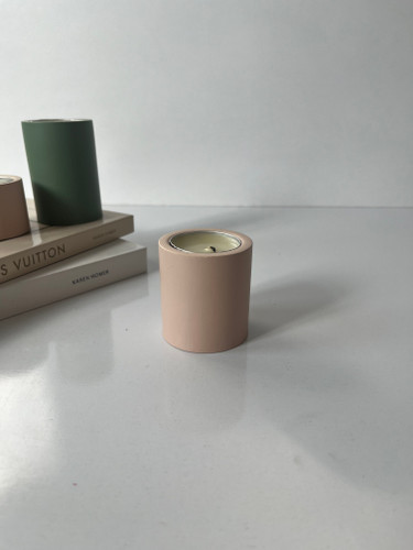 دکوری سنگ مصنوعی جاوارمر استوانه متوسط دستساز | اکسسوری دکوراسیون شیک و کاربردی