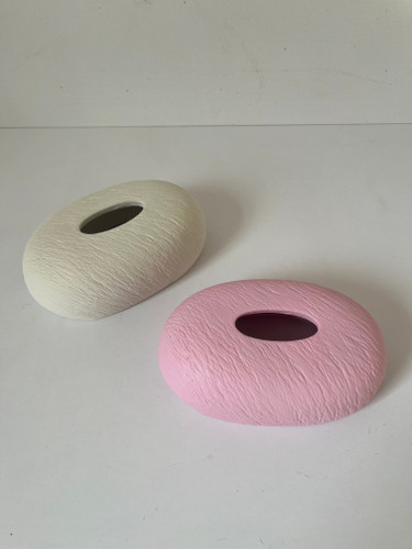 جا دستمال کاغذی بتنی طرح چروک رومیزی