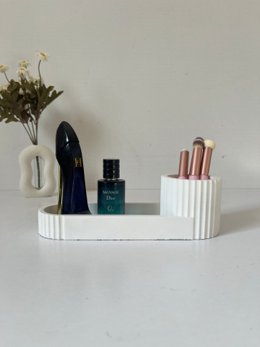 استند دوکاره لوازم آرایشی مناسب براش و محصولات پوستی