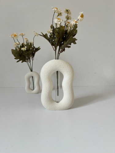 گلدان دکوری گلجا مدل تراول سایز بزرگ