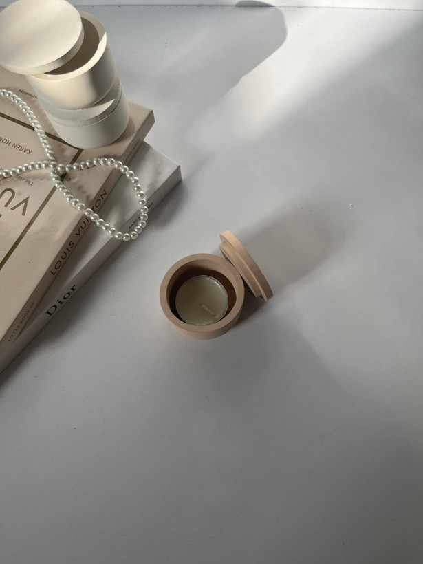 ظرف بتنی دکوری کوچک برای اکسسوری ریز