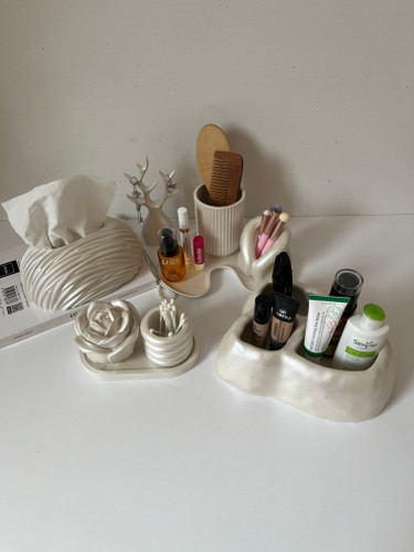 ست بتنی لوازم آرایشی مینیمال نچرال