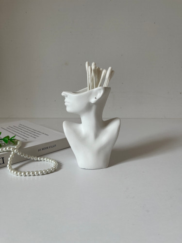 استند چهره نیم رخ بتنی دکوراتیو