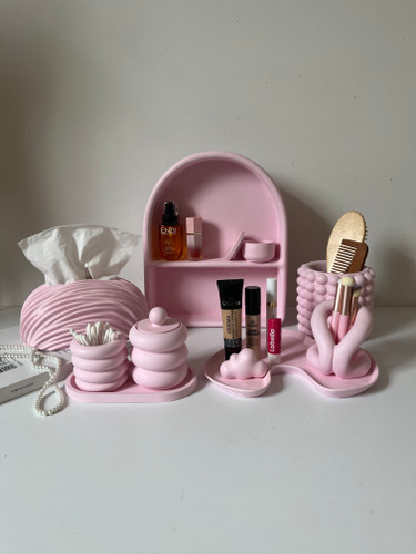 ست بتنی لوازم آرایشی مینیمال