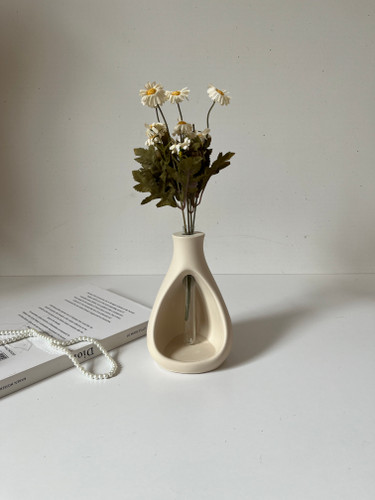 گلدان گلجا کوزه ای بتنی