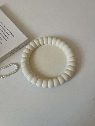 سینی گرد مرواریدی ۱۶ سانت